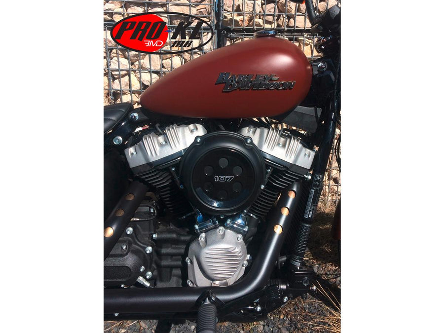Harley Davidson Softail [2018-2024] -RIBBED ROCCHER BOX LID RAW