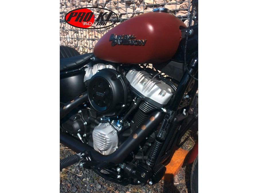 Harley Davidson Softail [2018-2024] -RIBBED ROCCHER BOX LID RAW