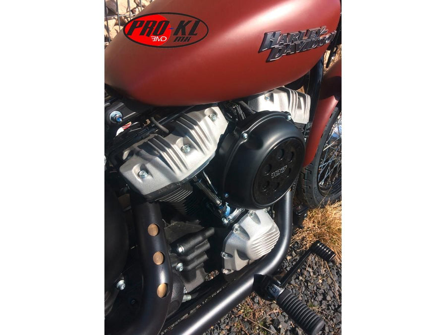 Harley Davidson Softail [2018-2024] -RIBBED ROCCHER BOX LID RAW