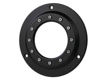 Harley Davidson FX Model [1985-1994] – Porthole Derby Abdeckung 3-Loch Schwarz Satin
