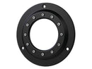 Harley Davidson FX Model [1985-1994] – Porthole Derby Abdeckung 3-Loch Schwarz Satin-4