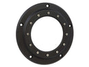 Harley Davidson Dyna [1999-2017] – Porthole Derby Abdeckung 5-Loch Schwarz Satin-1