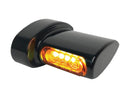 Harley Davidson Softail [1993-2024] -Winglet Micro LED Blinker Black Anodized-1