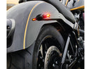 Harley Davidson Softail [1993-2024] -Winglet Micro LED Blinker Black Anodized-6