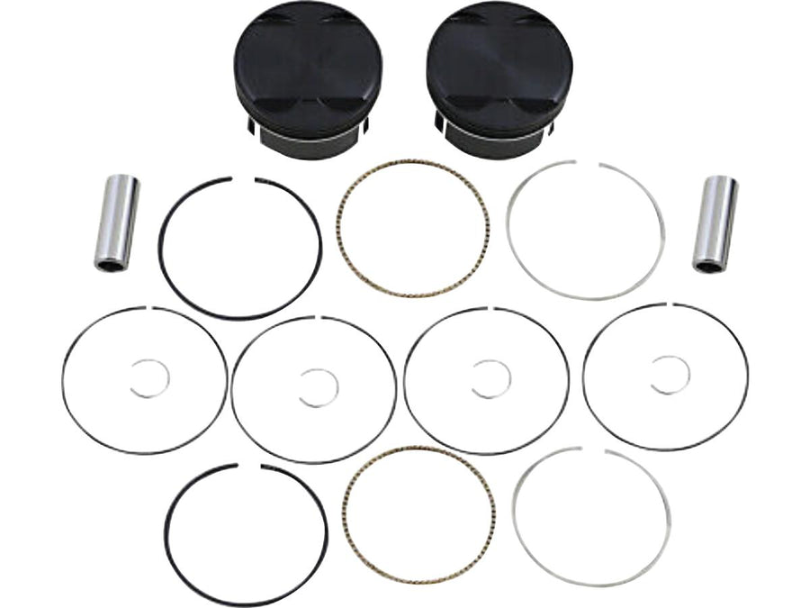 Harley Davidson Flhtcu [2015-2016] -Black Edition Piston Set för Twin Cam Hub