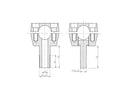 Harley Davidson FXDF [2014-2017] -Old Style 1,25 "styret borrat för internt-3