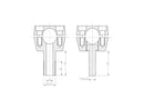 Harley Davidson FXDF [2014-2017] -Old Style 1,25 "styret borrat för internt-7