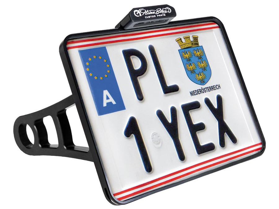 Harley Davidson Softail [2008-2017] -Sid Monterings registreringsskylthållare Kit