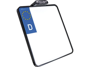 Harley Davidson - Slip Inn registreringsplatta Holder Base Plate Swiss Storlek 140x180mm