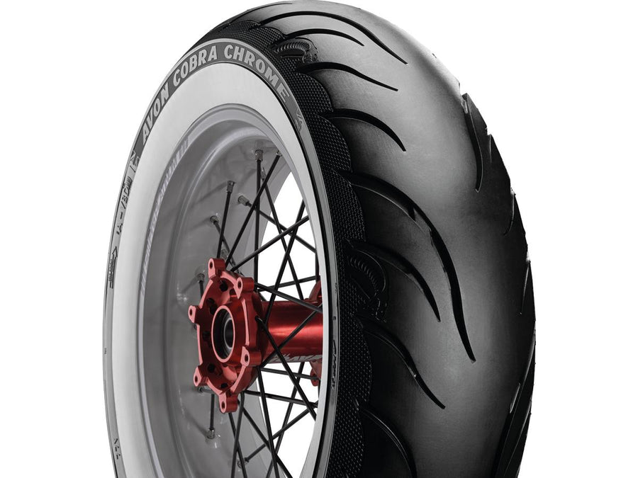 Harley Davidson – Cobra Chrom Reifen MT/90 B-16 74H TL Verstärkt Weißwand