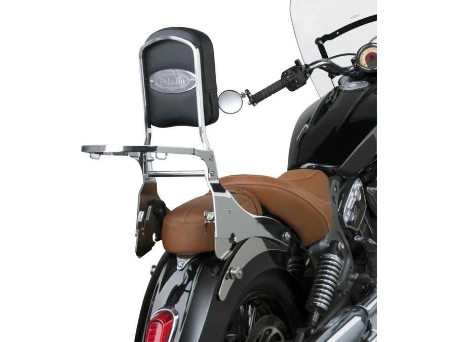 Harley Davidson Scout [2015-2024] -Paladin ryggstödbagage rack Chrome