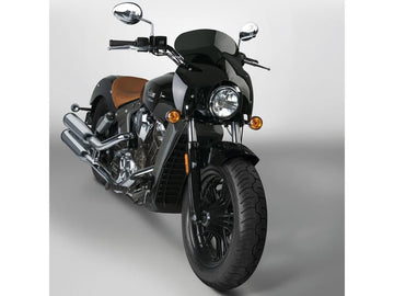 Harley Davidson Scout [2015-2024] – Wave QR® Schnellwechsel-Windschutzscheibe Höhe: