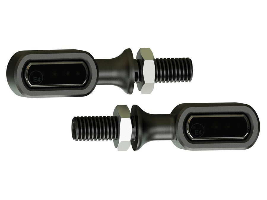 Harley Davidson – Streifen LED Blinker/Rücklicht/Bremslicht Schwarz Rauch LED