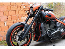Harley Davidson FXDRS 114 [2019-2020] – Untere Gabelabdeckung Schwarz Glanz-3