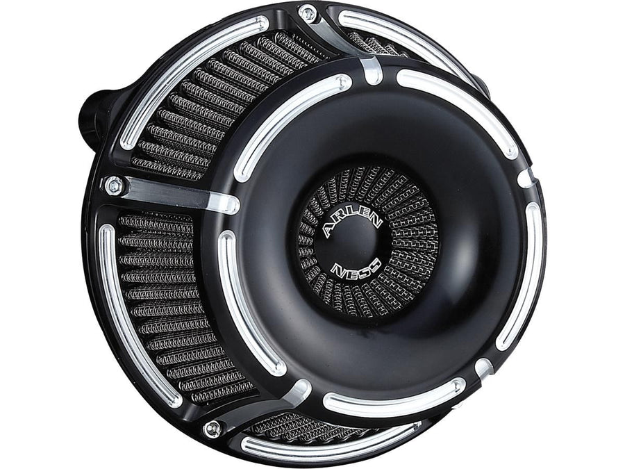 Harley Davidson Softail [2018-2024] – Slot Track Inverted Series Luftfilter Schwarz
