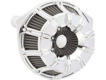 Harley Davidson Softail [2018-2024] -10-gauge inverterad serie Air Filter Chrom