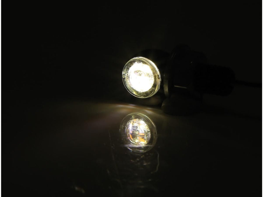 Harley Davidson - Proton Two LED Blinker/Position Light LED, tonad lins