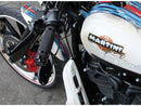 Harley Davidson Touring [2008-2024] – Logo Griffe Schwarz Pulverbeschichtet 1" Gaszug-2