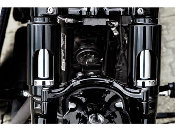 Harley Davidson XL1200X Obs [2010-2015] -Palas Fork efterföljande täckning svart - 0