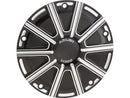 Harley Davidson Touring [2016-2024] – 10-Gauge Derby Abdeckung Schwarz Geschnitten-1