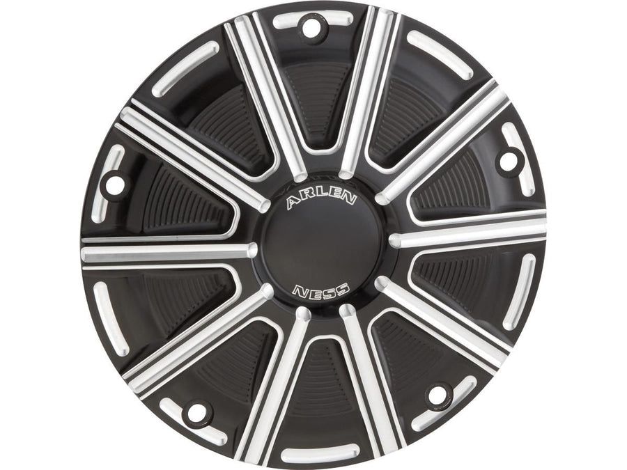 Harley Davidson Touring [2016-2024] – 10-Gauge Derby Abdeckung Schwarz Geschnitten