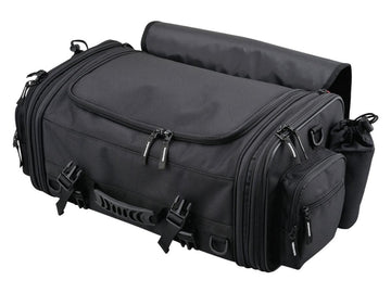 Harley Davidson – Erweiterbare Sitztasche mit variablem Volumen von 33 - 42 l Schwarz