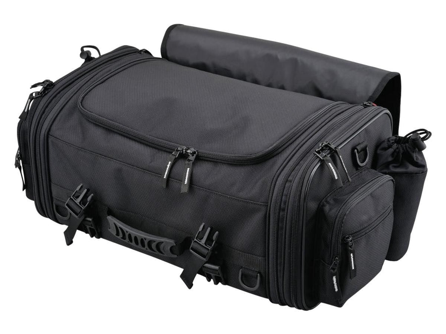 Harley Davidson – Erweiterbare Sitztasche mit variablem Volumen von 33 - 42 l Schwarz