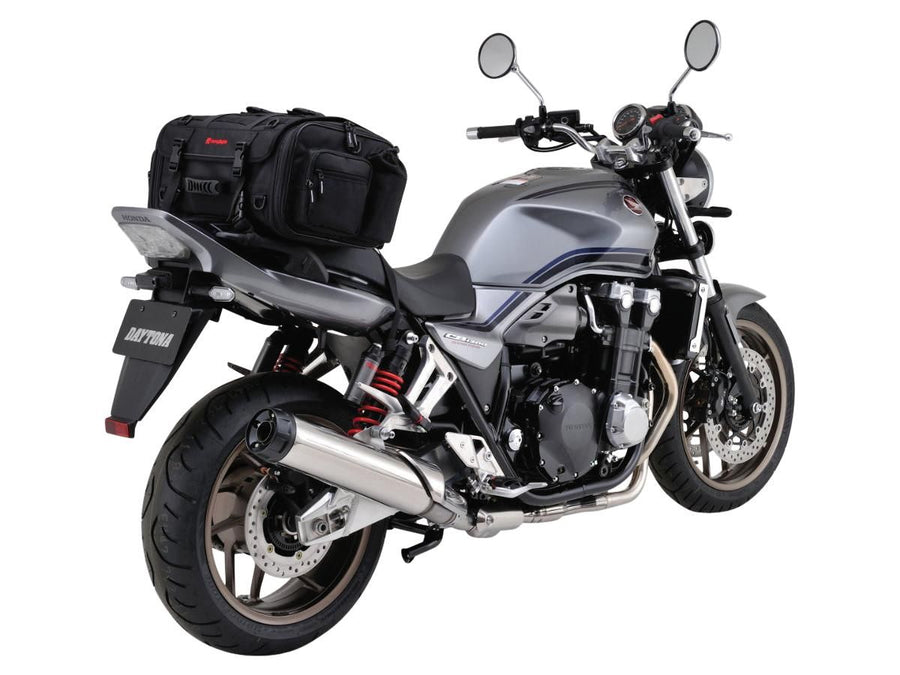 Harley Davidson – Erweiterbare Sitztasche mit variablem Volumen von 33 - 42 l Schwarz