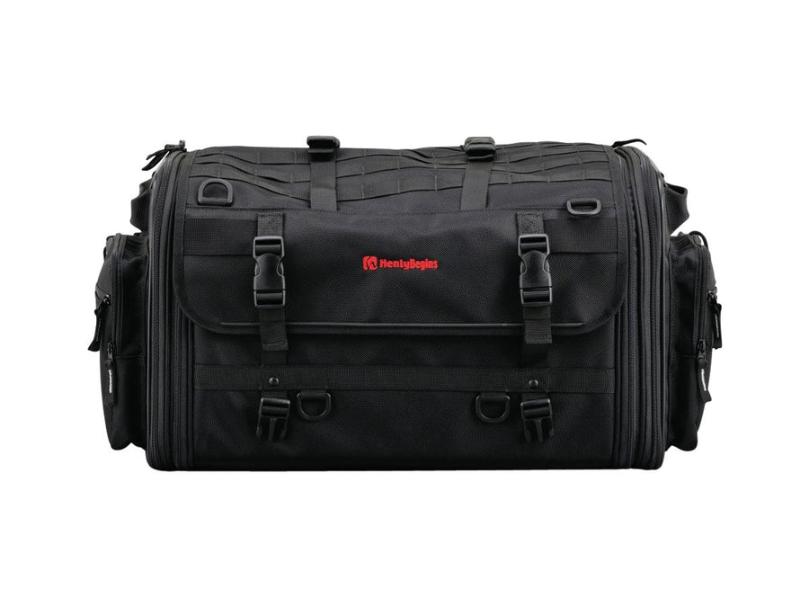 Harley Davidson – Erweiterbare Sitztasche mit variablem Volumen von 53 - 70 l Schwarz