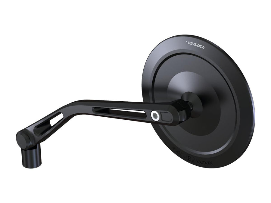 Harley Davidson – Montana-Slim Spiegel Schwarz Satin