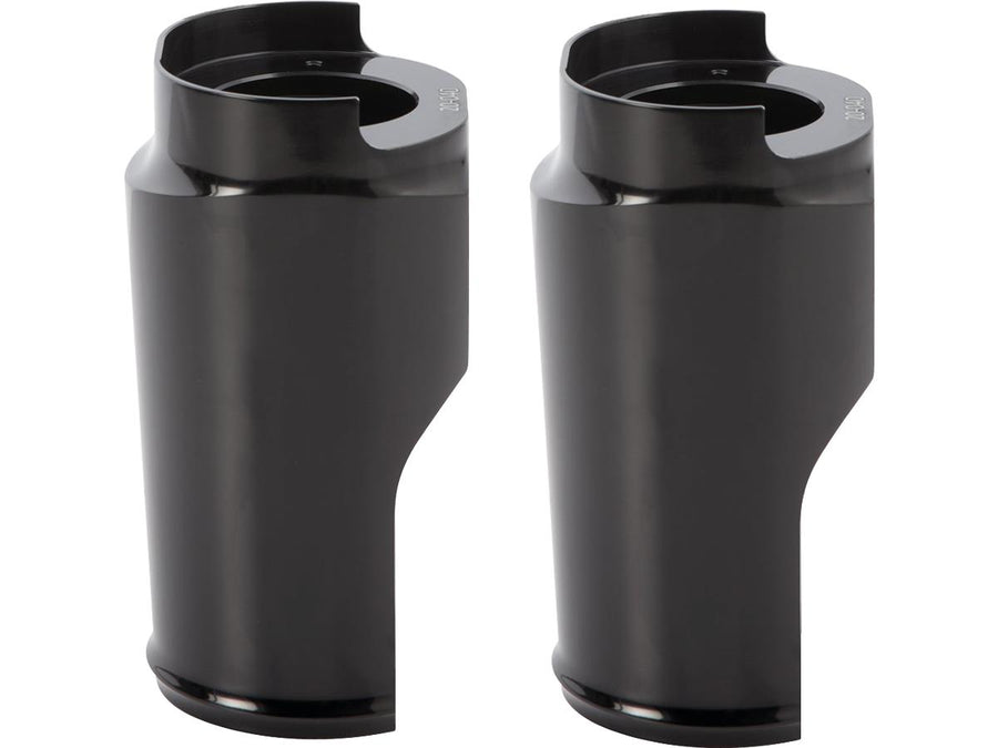 Harley Davidson Touring [1993-2013] -FAT-däck Billet Fork Protector Schwarz