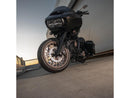 Harley Davidson Touring [1993-2013] -FAT-däck Billet Fork Protector Schwarz-9