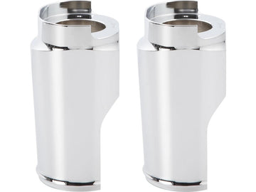 Harley Davidson Touring [1993-2013] -FAT-däck Billet Fork Protector Chrom - 0