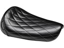 Harley Davidson Sportster [1982-2003] -Bare Bones Solo Seat Diamond Stitch Schwarzes-1