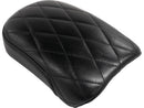 Harley Davidson Touring [2008-2025] – Bare Bones Soziuspolster Diamantnaht Schwarzes-3