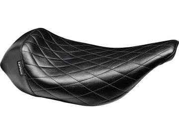 Harley Davidson Touring [1997-2001] -Bare Bones Solo Seat Diamond Stitch Schwarzes