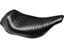 Harley Davidson Touring [1997-2001] – Bare Bones Solo Sitz Gefaltete Naht Schwarzes-1