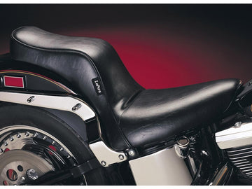 Harley Davidson Softail Note [2000-2017] -Cherokee-säte slät svart vinyl