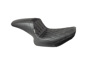 Harley Davidson FLFBS 114 [2018-2020] – Kickflip Sitz Diamantsteppung Schwarzes Vinyl