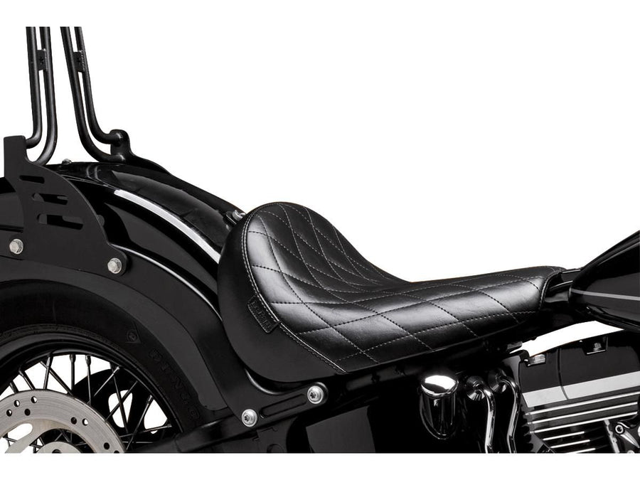 Harley Davidson FXLRS [2020-2025] – Bare Bones Solo Sitz Diamond Stitch Schwarzes