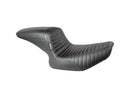 Harley Davidson FXLRS [2020-2025] – Kickflip Sitz Gefaltete Naht Schwarzes Vinyl-3