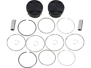 Harley Davidson Dyna [2007-2017] – Schwarze Edition Kolbensatz für Twin Cam Hub - 0