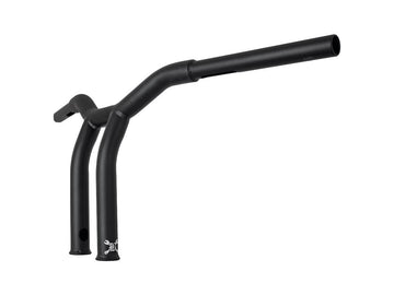 Harley Davidson Sportster [1982-2020] -10 "Dominator Raked Bar Lenker 4-håls svart svart
