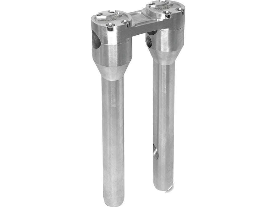 Harley Davidson FX [1974-1978] – 12" Club-Style Gerade Riser mit silberner Klemme