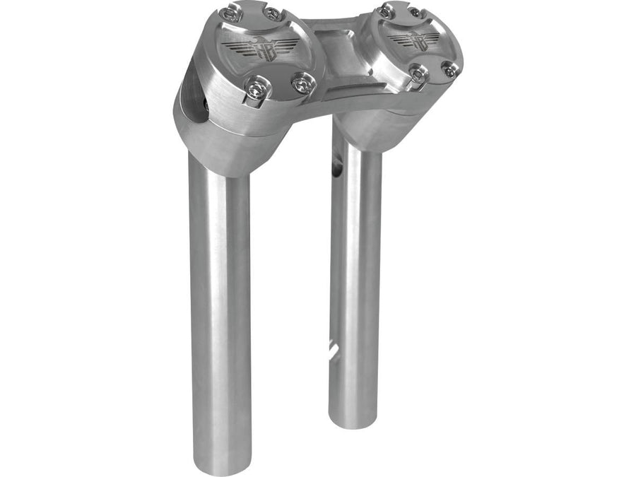 Harley Davidson FX [1974-1978] -8 "Club-Style Pullback-Riser med Silver Clamp