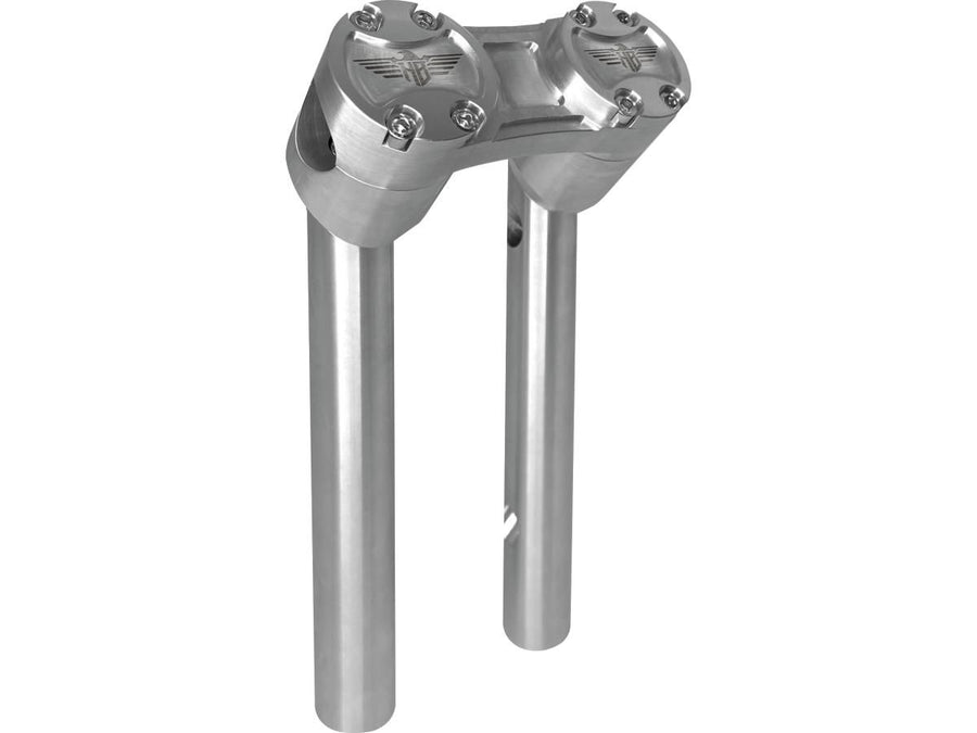 Harley Davidson FX [1974-1978] -10 "Club-Style Pullback-Riser med Silver Clamp