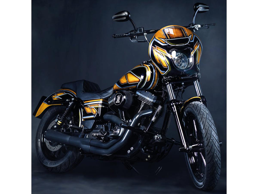 Harley Davidson Dyna Note [1991-2017] -Club-stil höstfäste