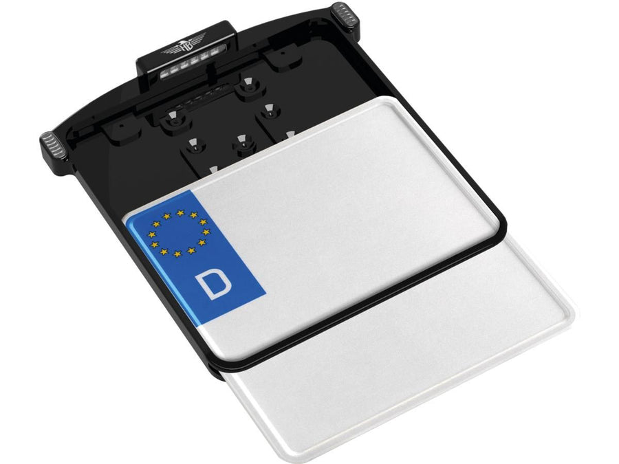 Harley Davidson – ALL-IN-ONE MICRO Kennzeichenhalter Basisplatte 3 in 1 und