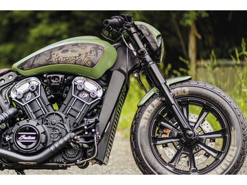 Harley Davidson Indian Scout [2015-2024] – Old School Vorderradschutzblech - 0