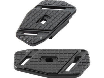 Harley Davidson Touring [1985-2025] -Peedliner Pediatric Food Boards Black Anodized - 0